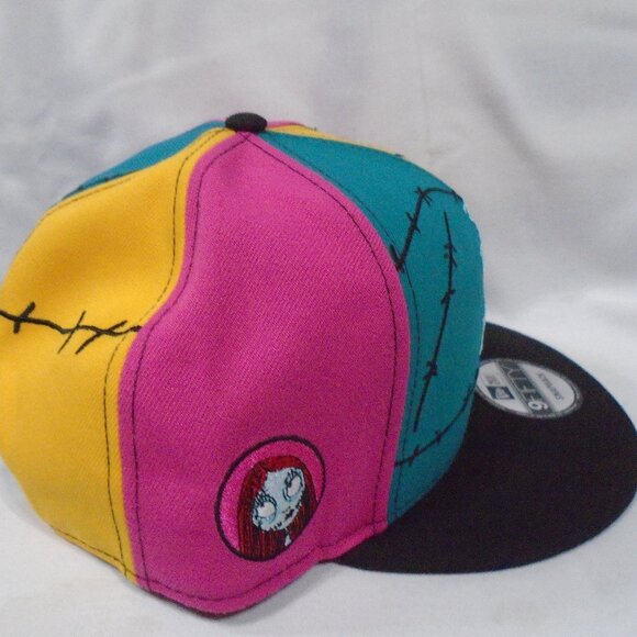 Tim Burton\'s The Nightmare Before Christmas Sally Patchwork Snapback Hat main image 5